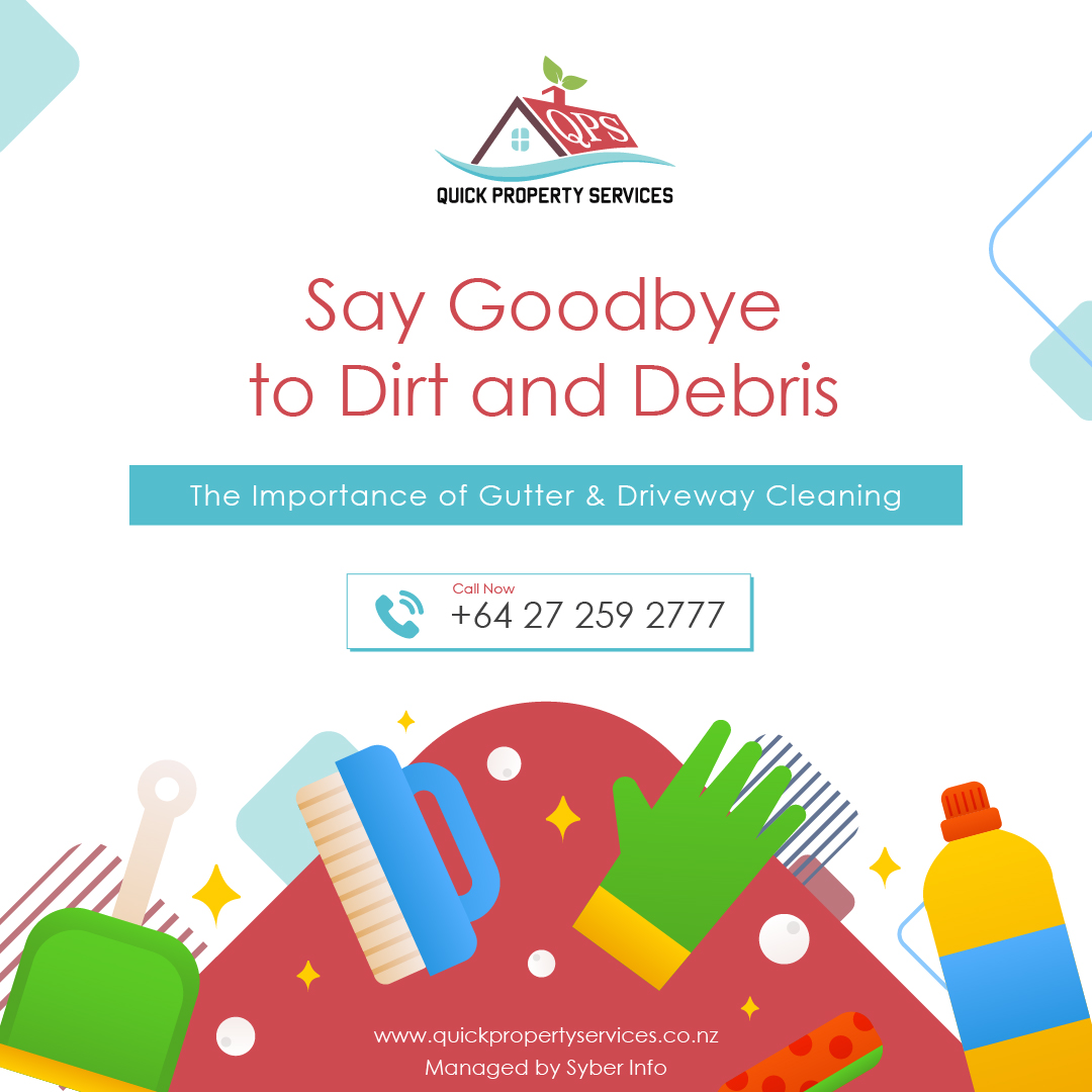 Say Goodbye to Dirt and Debris: The Importance of Gutter & Driveway Cleaning