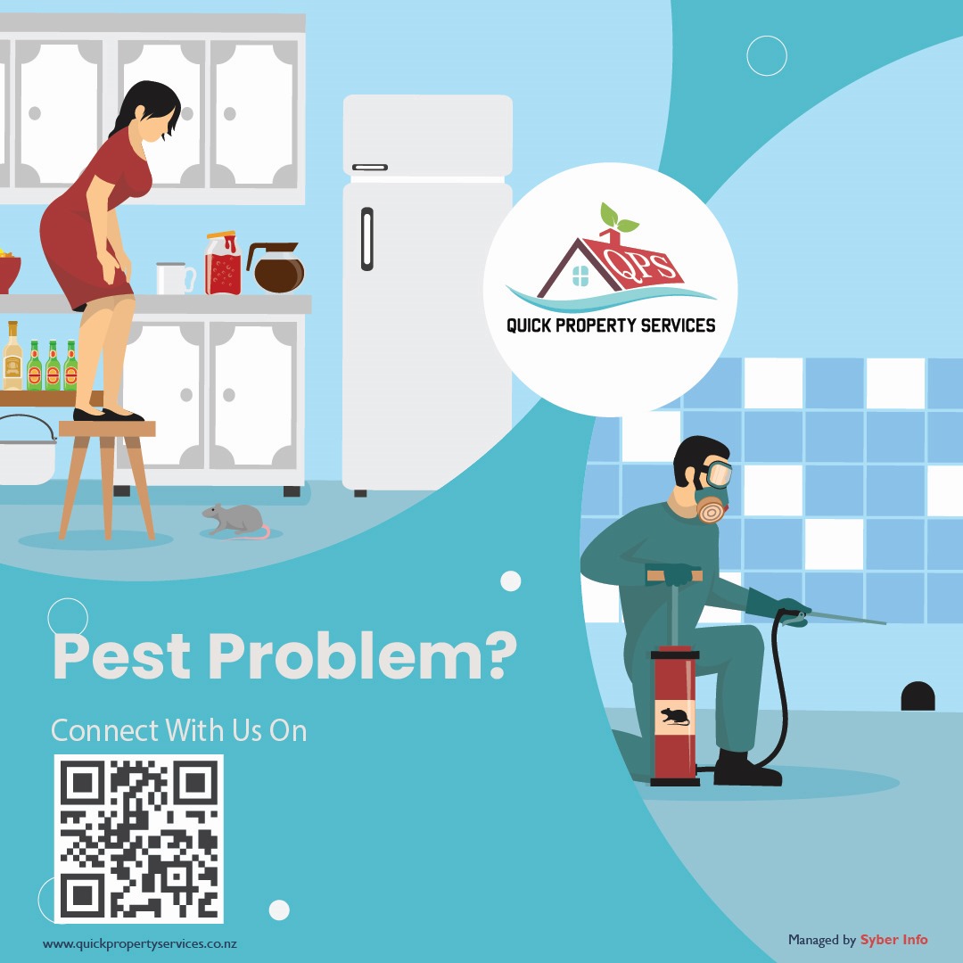 Count on Quick Property Services for effective pest control services in Auckland